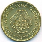 ЮАР, 1/2 цента 1964 год (UNC)