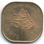 Свазиленд, 2 цента 1975 год (UNC)