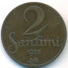 Латвия, 2 сантима 1928 год