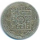 Непал, 1 мохур 1885 год