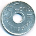 Французский Индокитай, 5 центов 1943 год (UNC)