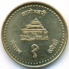 Непал, 1 рупия 2003 год (UNC)