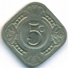 Нидерландские Антилы, 5 центов 1970 год