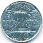 Ватикан, 10 лир 1993 год (UNC)