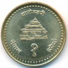 Непал, 1 рупия 2003 год (UNC)