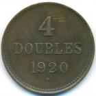 Гернси, 4 дубля 1920 год