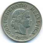 Швейцария, 10 раппенов 1925 год