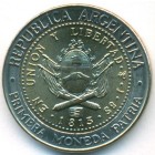 Аргентина, 1 песо 2013 год (UNC)