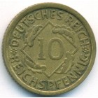 Веймарская республика, 10 рейхспфеннигов 1935 год J