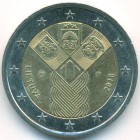 Литва, 2 евро 2018 год (AU)