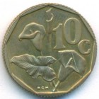 ЮАР, 10 центов 1990 год (UNC)
