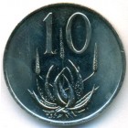 ЮАР, 10 центов 1984 год (UNC)