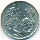 ЮАР, 20 центов 1971 год (AU)