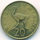 Танзания, 20 сенти 1982 год (UNC)