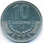 Коста-Рика, 10 колонов 2005 год (UNC)