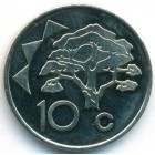 Намибия, 10 центов 1993 год (UNC)