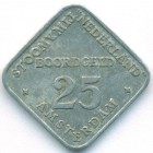 Нидерланды, 25 центов 1947 год (корабельный токен)