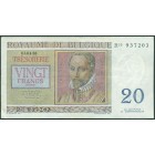 Бельгия, 20 франков 1956 год