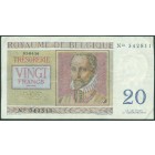 Бельгия, 20 франков 1956 год