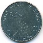 Ватикан, 100 лир 1980 год (UNC)