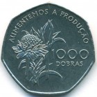 Сан-Томе и Принсипи, 1000 добр 1997 год (UNC)