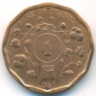 Уганда, 1 шиллинг 1987 год (UNC)