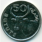 Гамбия, 50 бутутов 1998 год (UNC)
