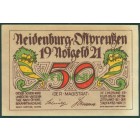 Германия, 50 пфеннигов 1921 год НОТГЕЛЬД