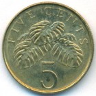Сингапур, 5 центов 1997 год (UNC)