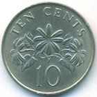 Сингапур, 10 центов 1989 год (AU)