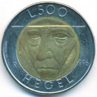 Сан-Марино, 500 лир 1996 год (UNC)