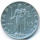 Ватикан, 5 лир 1951 год (AU)