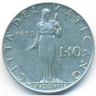 Ватикан, 10 лир 1952 год
