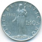 Ватикан, 10 лир 1952 год (AU)