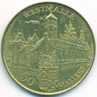 Бельгия, жетон 1980 год (UNC)