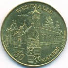 Бельгия, жетон 1980 год (UNC)