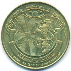 Бельгия, жетон 1980 год (UNC)