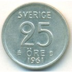 Швеция, 25 эре 1961 год (AU)