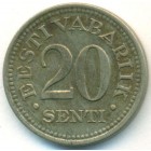 Эстония, 20 сентов 1935 год