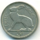 Ирландия, 3 пенса 1948 год