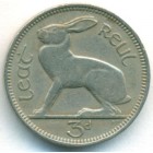 Ирландия, 3 пенса 1948 год