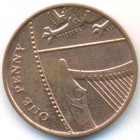 Великобритания, 1 пенни 2012 год (UNC)