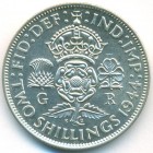 Великобритания, 2 шиллинга 1944 год
