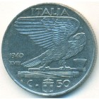 Италия, 50 чентезимо 1940 год