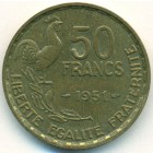 Франция, 50 франков 1951 год