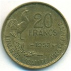 Франция, 20 франков 1953 год
