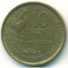 Франция, 10 франков 1953 год