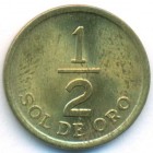 Перу, 1/2 соля 1976 год (UNC)