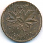 Канада, 1 цент 1970 год (UNC)