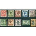 Бельгийское Конго, набор 10 почтовых марок